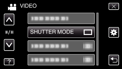 SHUTTER MODE_M